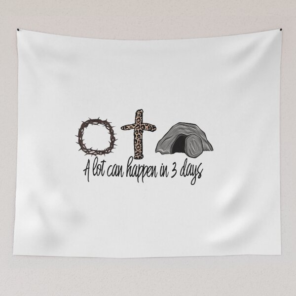 Item preview, A Lot Can Happen in 3 Days Christians Bibles designed and sold by analopes994.