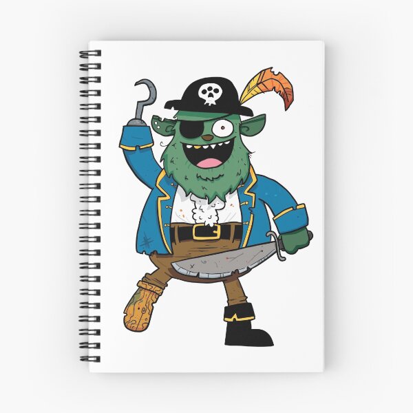 Item preview, Pirate Monster designed and sold by striffle.