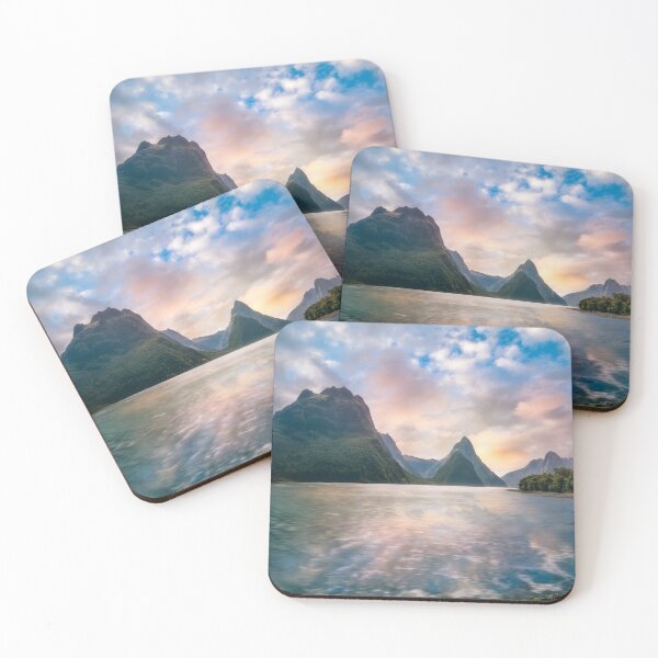 Item preview, Epic Sunset at Milford Sound designed and sold by Danielasphotos.