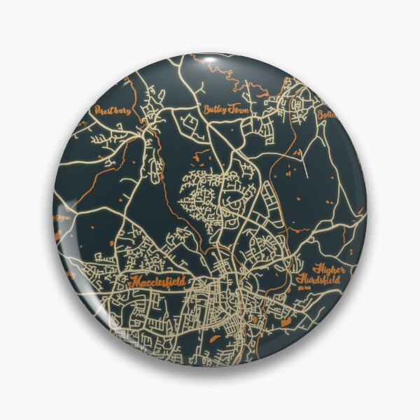 Item preview, MAP | MACCLESFIELD PRESTBURY BOLLINGTON RAINOW HENBURY  designed and sold by axelle1410.
