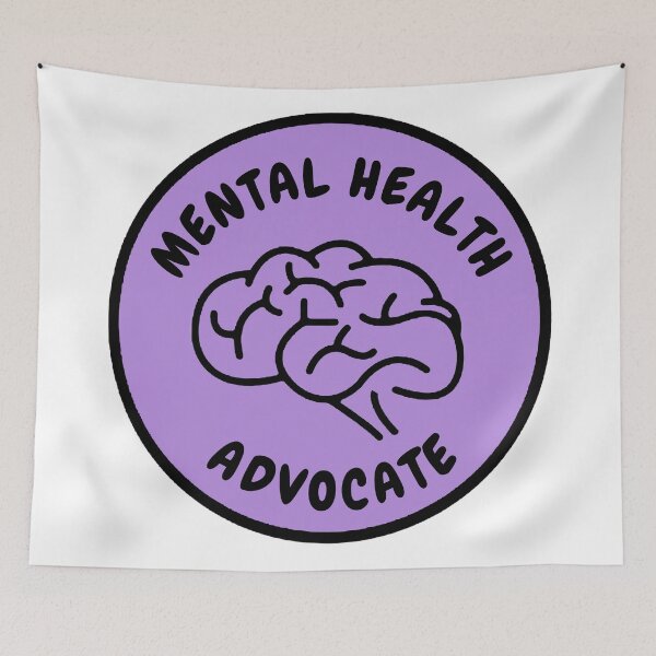 Item preview, Mental Health Advocate Purple - Psychology Design designed and sold by Psychologist's Inventory.