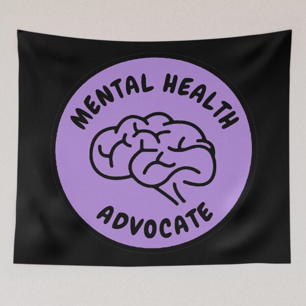 Item preview, Mental Health Advocate Purple - Psychology Design designed and sold by Psychologist's Inventory.