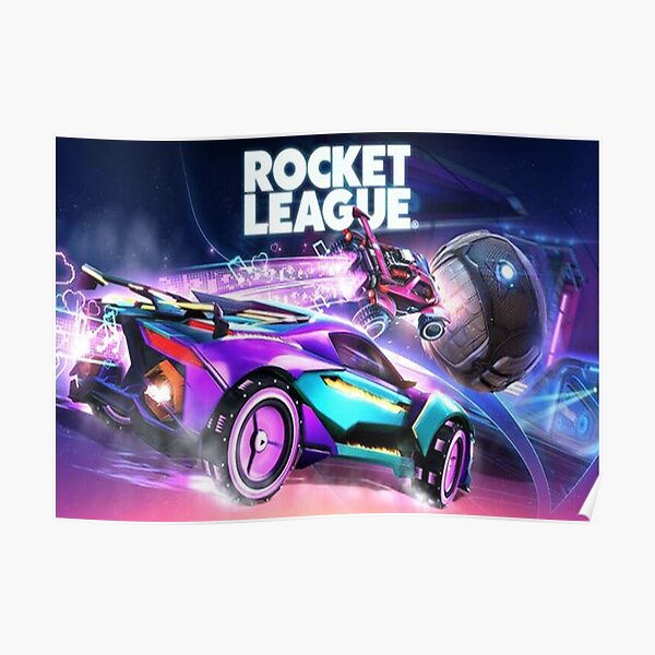 Rocket League Posters Redbubble