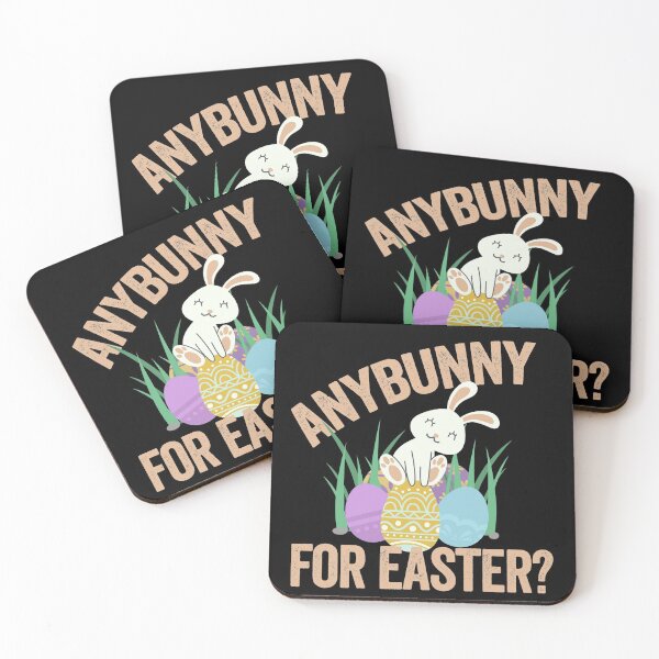 Item preview, Easter Bunny Lover Gift with Easter Colorful Eggs and Cute Rabbit Lockdown Easter 2021 designed and sold by hyggekrog.