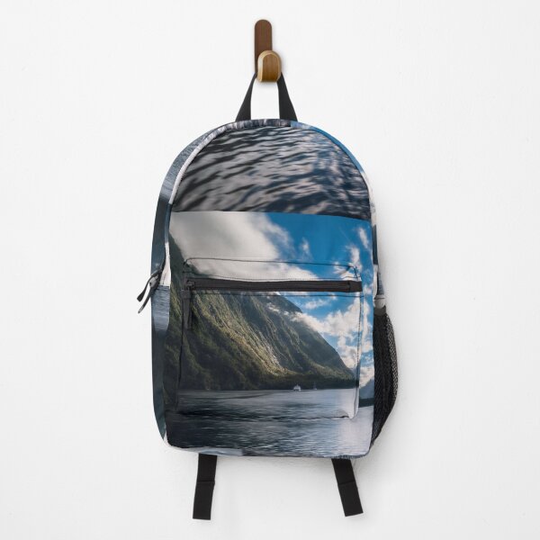 Item preview, Dramatic clouds in the morning at Milford Sound, New Zealand. designed and sold by Danielasphotos.