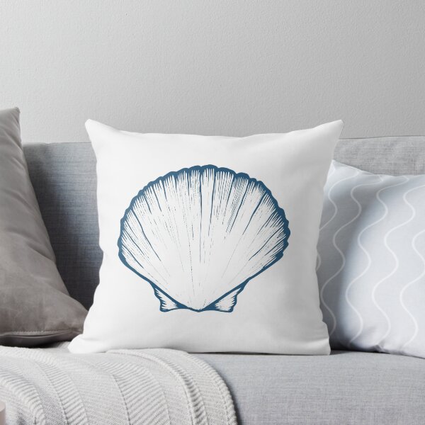 Item preview, Seashell, sea shell, nature ocean aquatic underwater vector. Hand drawn marine engraving illustration on white background designed and sold by julkapulka.