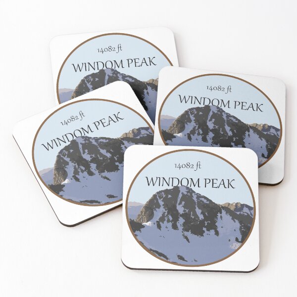 Item preview, Windom Peak Illustration designed and sold by scrossdesigns.