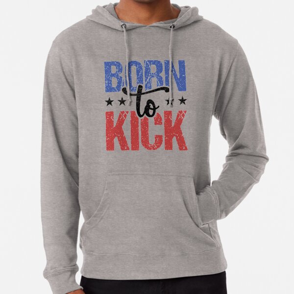 football soccer kicker Lightweight Hoodie