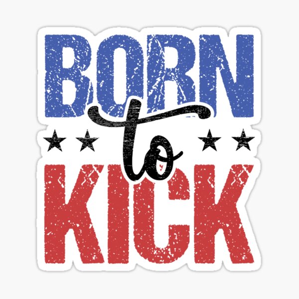 football soccer kicker Sticker