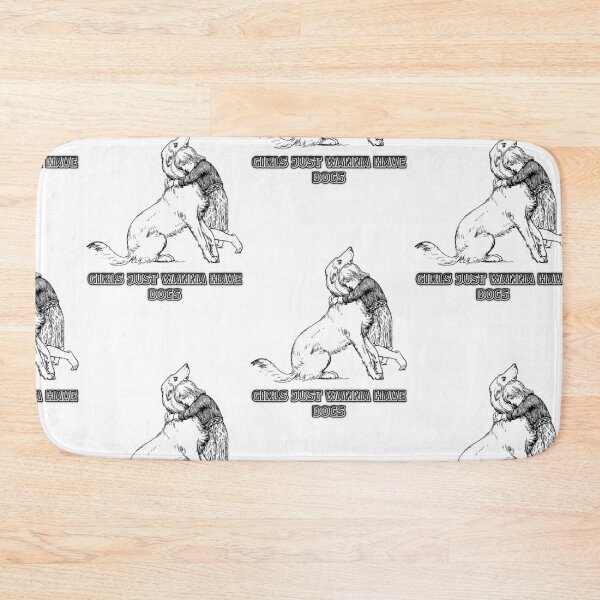 Item preview, Girls Just Wanna Have Dogs designed and sold by sasijaya.