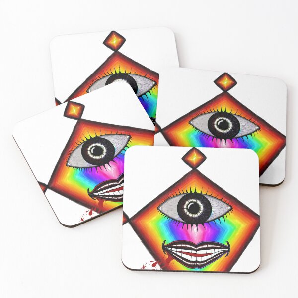 Item preview, Incomplete face, abstract eyes, it's one eye designed and sold by Mariogs.