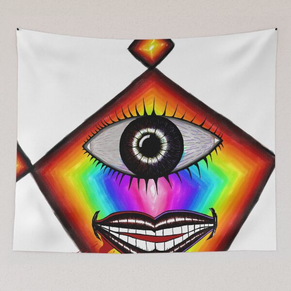 Item preview, Incomplete face, abstract eyes, it's one eye designed and sold by Mariogs.
