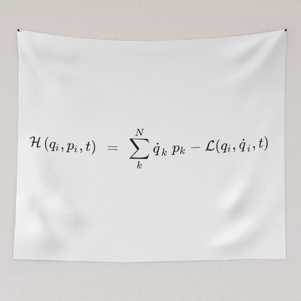 Item preview, hamiltonian formula, physics and science designed and sold by NoetherSym.