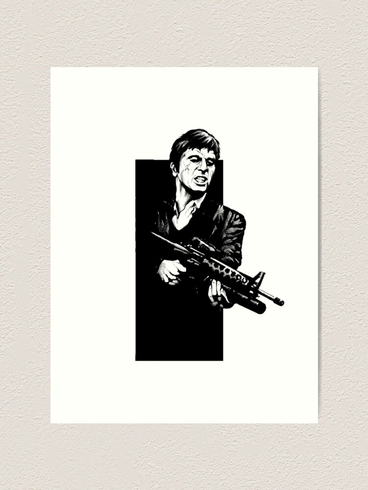 scarface stencil