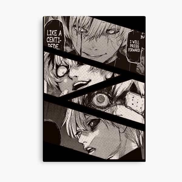 Depressed Ken Kaneki Canvas Print By Gamerdoge Redbubble