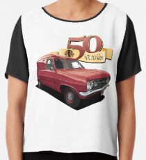 HR Holden Panel Van - Red Chiffon Top