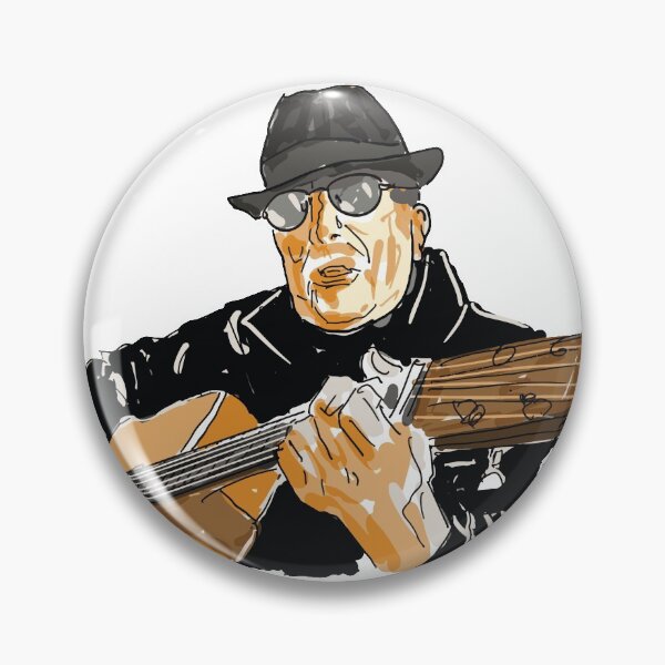 Item preview, classic vintage old man playing guitar designed and sold by iTrending.