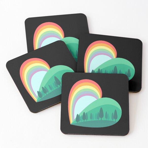 Item preview, Heart Mountain Rainbow designed and sold by RamiBeans.