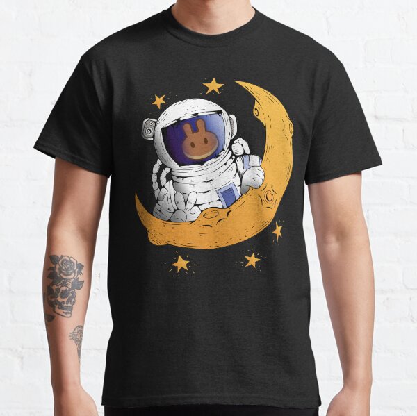 PancakeSwap to the Moon: este es un gran regalo para todos los inversores en criptomonedas de PancakeSwap Camiseta clásica