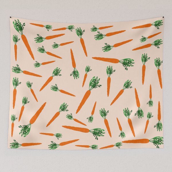 Item preview, Orange Carrot Pattern designed and sold by idovedesign.
