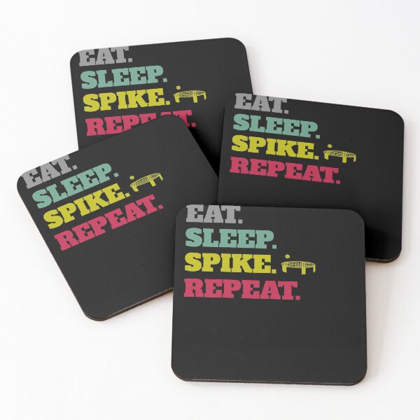 Item preview, Funny Roundnet Eat Sleep Spike Repeat designed and sold by Salvadax.