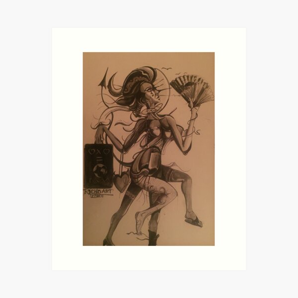 Devil Women Art Prints for Sale