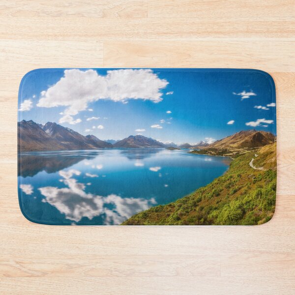 Item preview, Breathtaking View from the famous scenic Lookout at Lake Wakatipu designed and sold by Danielasphotos.