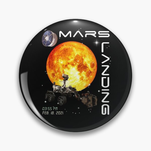 Item preview, Perseverance Mars Rover Landing 2021 Mission designed and sold by AlexRowlandAR.