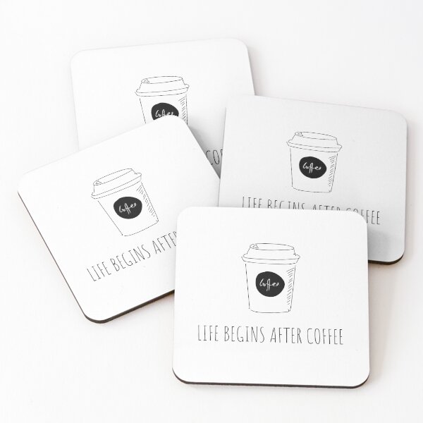 Item preview, Life Begins After Coffee designed and sold by 11ara.