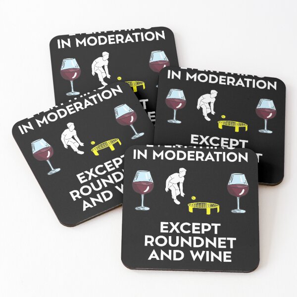 Item preview, Roundnet And Wine designed and sold by Salvadax.