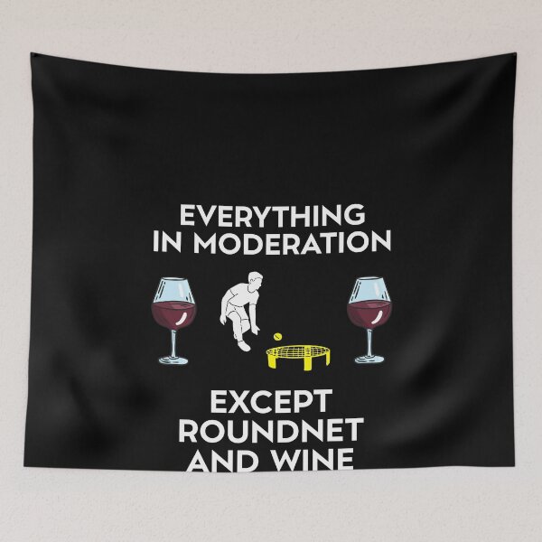 Item preview, Roundnet And Wine designed and sold by Salvadax.