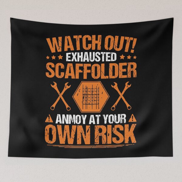 Item preview, Scaffolder Scaffolding Scaffolds Gift Idea Present designed and sold by Krautshirts.