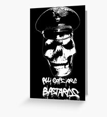 ACAB 2016 BLACK/WHITE Greeting Card