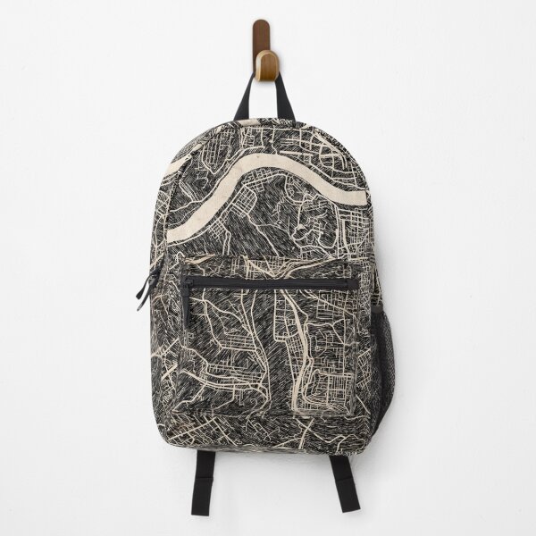 Item preview, CINCINNATI map Ohio Ink lines designed and sold by InkMaps.