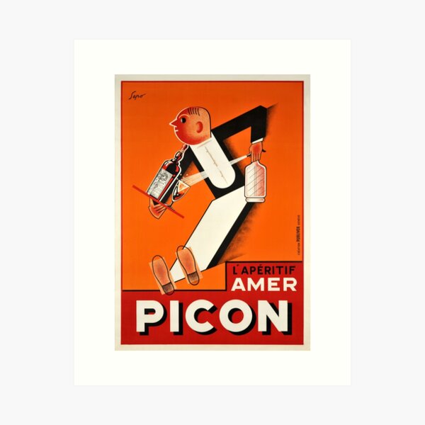 Artikel-Vorschau von Vintage Pub - Picon, Aperitif, designt und verkauft von SuperNanais.