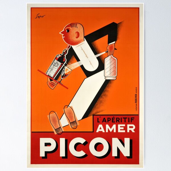 Artikel-Vorschau von Vintage Pub - Picon, Aperitif, designt und verkauft von SuperNanais.