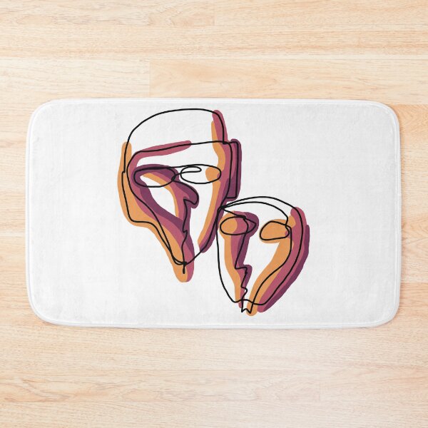 Item preview, Abstract human faces painting - Sunset designed and sold by dnbmusic8.