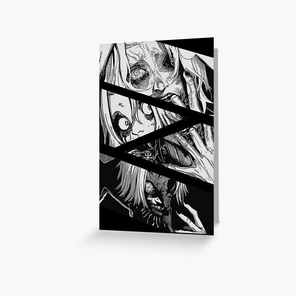 Takizawa Tokyo Ghoul Greeting Card By Iliiacec Redbubble