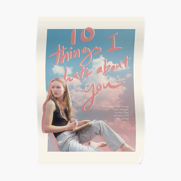 10 things I hate about you alternative poster Poster