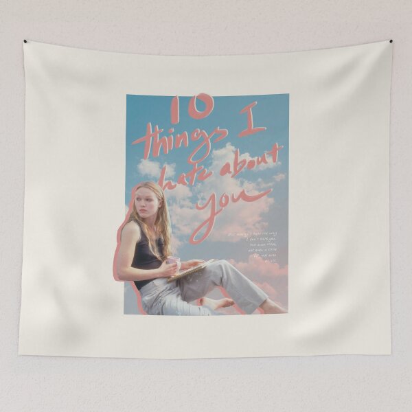 Item preview, 10 things I hate about you alternative poster  designed and sold by Art By Billee.