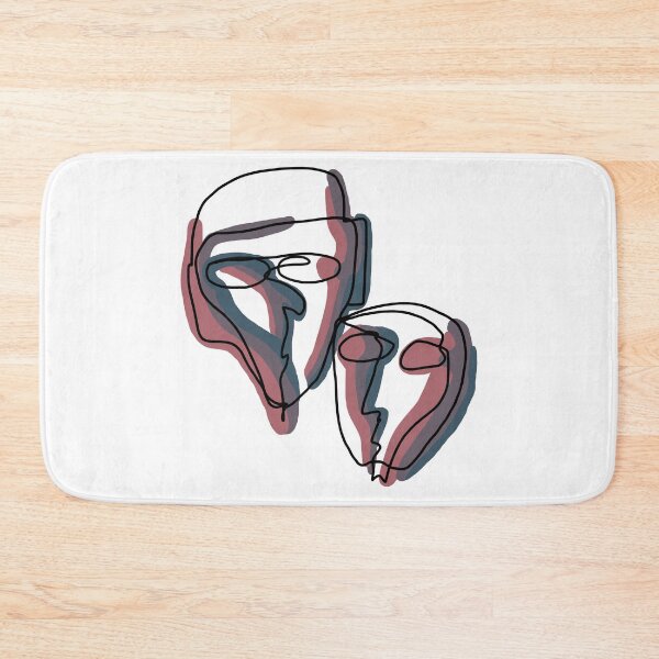 Item preview, Abstract human faces painting - Sunrise designed and sold by dnbmusic8.