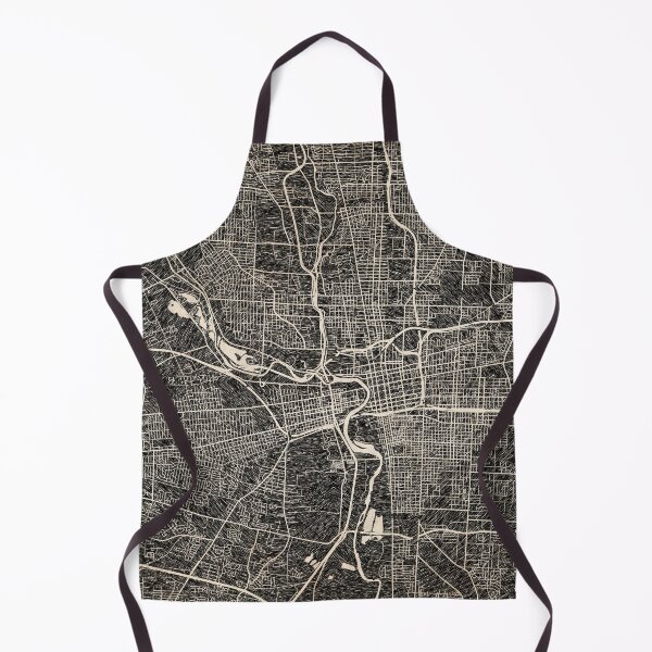Item preview, COLUMBUS map Ohio Ink lines designed and sold by InkMaps.