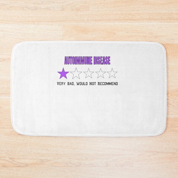 Item preview, Autoimmune Disease Very Bad Would Not Recommend One Star Rating designed and sold by NadzeyaD.