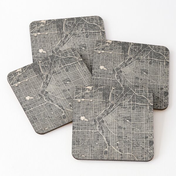 Item preview, DENVER map Colorado Ink lines designed and sold by InkMaps.