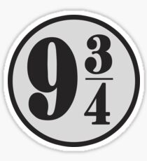 9 3/4 Sticker