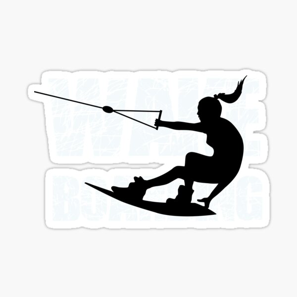 Aperçu de l'œuvre Fille wakeboardeuse créée et vendue par TheTeeCat.