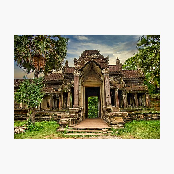 Item preview, Angkor Wat Temple Entrance Cambodia designed and sold by tpixx.