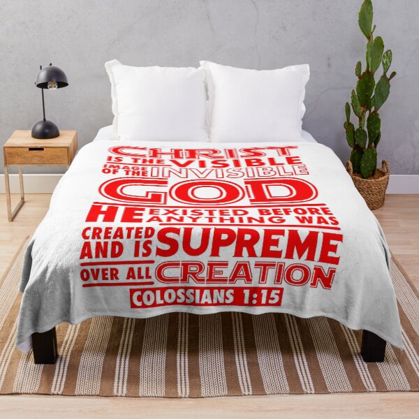 Item preview, Colossians 1:15 designed and sold by plushism.