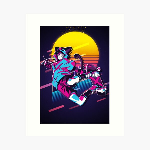 ‍⬛Miya!!! sk8 the infinity? Art Board Print for Sale by AloneOnNeptune