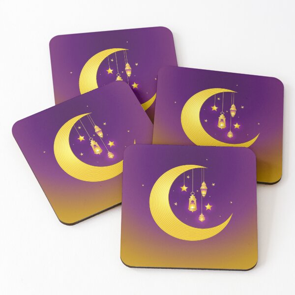 Item preview, Gold crescent. Ramadan Kareem designed and sold by Anna Pogulyaeva.